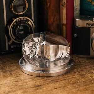 New Huckberry Alpeaks El Capitan mountain aluminum topographical paperweight